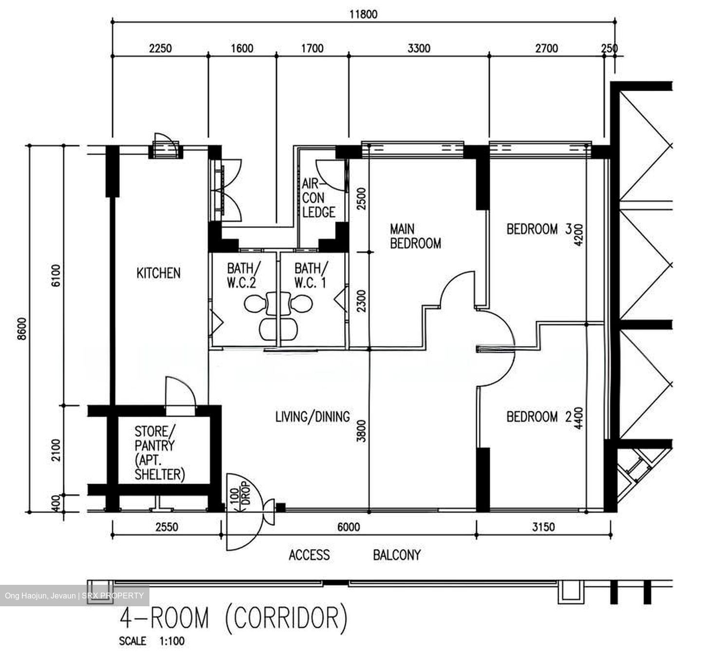 Blk 609 Bukit Panjang Ring Road (Bukit Panjang), HDB 4 Rooms #591333371
